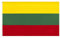 Stormflag Bandiera lituania 3x5ft/90x150cm 90g di poliestere 2 occhielli,1 Occhiello in Ogni Angolo, in metallo e Doppio ago
