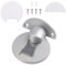 Magnetic Door Stop Stainless Steel Magnetic Door Stopper Self-Adhesive Magnetic Door Holder Catch Invisible No Drill Doorstop Heavy Duty Floor Mounted Holder for Home Office Brushed Nickel
