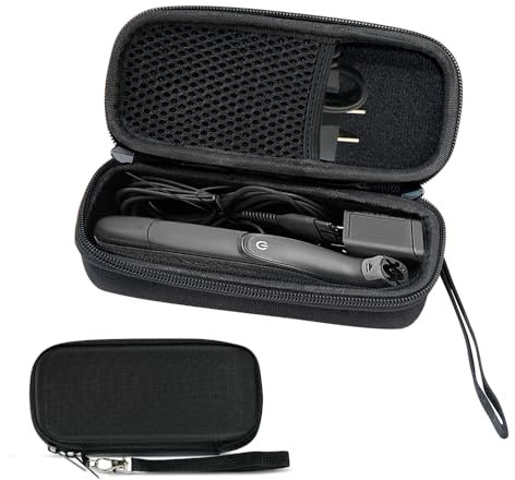 Classycoo Harte Reise Tragetasche - Elektrischer Trimmer und Rasierer Tragetasche für Series QP2630 QP2620 QP2530 QP2520 (Schwarz)
