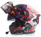 Integralhelm Motorradhelm Bluetooth Klapphelm Modulare Helm ECE Zertifiziert Integralhelm Für Herren Damen Mit Doppelvisier Mit Eingebautem Mikrofon Für Automatische Reaktion 8,XXL:63-64CM