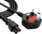 WuKingNan C5 Cloverleaf Connection Power Supply Adapter Cord Mains Cable Lead UK Plug for Laptop Adapter Charger For Acer Dell HP Compaq Sony Vaio Toshiba Lenovo Samsung Asus