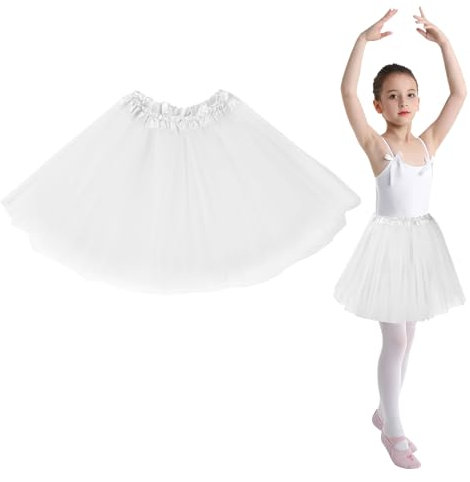LXONTSG Jupe Tulle Tutu 3 Couches Courtes Ballet, Danse, Carnaval Élastiques Pour Femmes Adulte