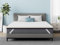 DEWINNER Surmatelas 90 x 190, 7,5CM, Surmatelas en Mousse à Mémoire de Forme Gel, Mousse en Matériau Bambou, Évacuation de L'humidité, Design Antidérapant, Housse Hypoallergénique Lavable