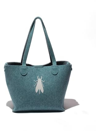 Fly London Damen Govi753fly Fashion Bag, SkyBlue