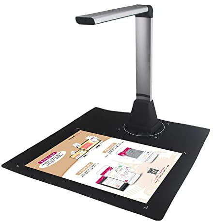 DLAZUM Scanner Q580 Buch & Dokument Cim FAX, 5 Megapixel, Soft Base, Kamera, Aufnahmegröße A4, Englische Software, Für Büro, Unterrichtsdokument-Scan-Kamera