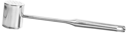 FUNNETOYU Stainless Steel Meat Tenderizer Hammer Kitchen Tool for Beef Chicken Steak Textured Mallet for Tenderizing Meat Multifunctional Kitchen Supply for Barbecue and Cooking