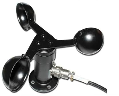 COKYIS Sensore di velocità del in Alluminio con Corrente RS485, Tensione 4-20 mA, anemometro MODBUS, anemometro Digitale for la velocità del(Wind Speed,RS485)