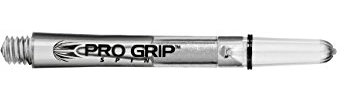 Target Pro Grip Spin Shafts Medium Transparent, 3 Stück