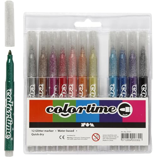 Creativ Company Zeichenstifte, verschiedene Farben, Einheitsgröße