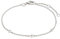 Basics Gold XENOX FINE XG4054 Damen Armband 9 Karat (375) Weißgold weiß Brillant 18cm