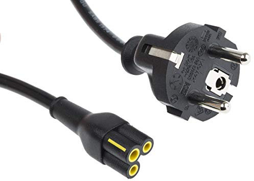 RS PRO Netzkabel, A IEC C5 / Buchse, B CEE 7/7 / Stecker, 1.8m Schwarz 250 V
