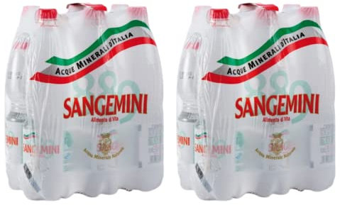 Sangemini Acqua Minerale Naturale 12 Bottiglie Da 1.5 litri