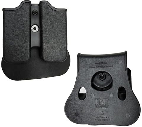 HugMiu Taktische 9mm Doppel Magazin Beutel für Glock 17 Beretta M9 M92 Colt 1911 Jagd Universal 9mm .40 Mag Holster Mag Holster