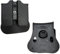 HugMiu Taktische 9mm Doppel Magazin Beutel für Glock 17 Beretta M9 M92 Colt 1911 Jagd Universal 9mm .40 Mag Holster Mag Holster