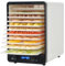 ARKEM Essiccatore Alimentare per Frutta, Verdura, Carne 550W Disidratatore per Alimenti, Senza BPA, Temperatura Regolabile, 10 Vassoi,Disidratatore Alimentare con 10 Vassoi 550 W Bianco