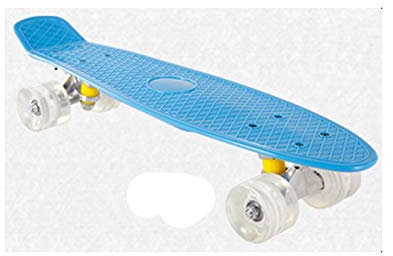 SilteD Fish Board Mini Cruiser Skateboard Kinder Roller Longboard Skate Boards Erwachsene Retro Board Rad LKW Lager