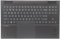 wzqrps Ersatz für HP OMEN 15-EK 15-EN 15Z-EN100 Laptop Obergehäuse Handauflage RGB Hintergrundbeleuchtung Tastatur Touchpad Montageteil M00667-001 Schwarz