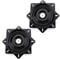 Cokritsm Sitz Drehplatte 178mm Drehteller Drehplatte 360 Grad Rotierende Drehplatte Barhocker Swivel Ersatz Sitz Quadratisch Drehbar Heavy Duty für Recliner Stuhl oder Möbel 2er Set…