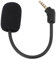 Remplacement du Micro de Jeu, Prise Plaquée Or 3,5 Mm, Micro pour Casque de Jeu Détachable, Conception de Couvercle de Micro en Mousse, Rotation à 360 DegréS de Manière Flexible,