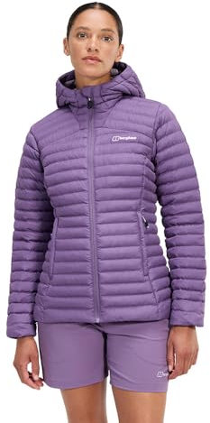 Berghaus Women's Nula Micro Synthetic Insulated Jacket | Water Resistant Coat | Lightweight | Warm, Aura, 20