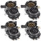TOPBATHY 16 Sätze Wasserkocher Thermostat Elektrische Wasserkocher Teile Temperaturkontrollkoppler Austausch Des Wasserkochersockels Controller-zubehör Ersatzteile Für Geräte Nasengel Abs