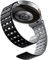 Bandletic Magnetic Strap Compatible with Samsung Galaxy Watch 7 6 5 4 FE 44mm 40mm, Soft Silicone Replacement Bands for Galaxy Watch 6 Classic 43mm 47mm/ 5 Pro 45mm/ 4 Classic 42mm 46mm Black Grey
