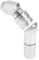 OTOTEC Grease Gun Swivel Connector 360 Degree Rotation Coupler 6000 PSI for Most Grease Gun and Couplers, 1/8 NPT Threads