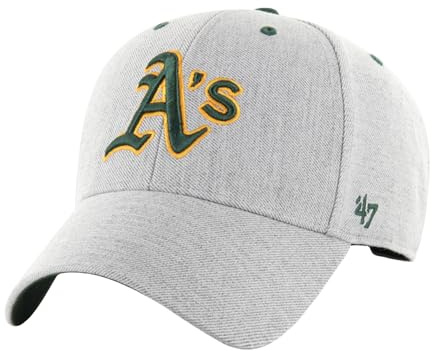 47 Oakland Athletics Storm Cloud MVP Cap - Charcoal CCA - Charcoal One Size