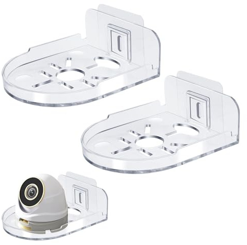 xruc 2 Pack Soporte Montaje Pared para Cámara de Vigilancia, Soporte Pared Cámara Vigilancia