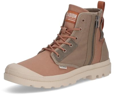 Palladium Unisex-Sneaker Pampa Detroit Zip Suhigh-top, DUSKY GREEN/DEAR BROWN (961), 10 US