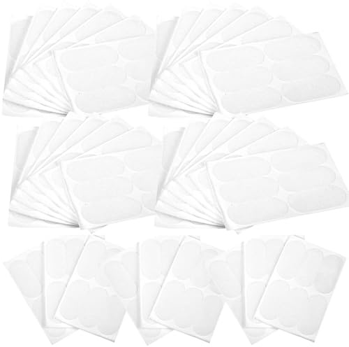Levemolo Cinta Correctora para Orejas 60 Unidades, Parches de Silicona con Pegamento Duradero, Uso en Salidas y Hogar, Color Blanco