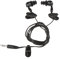 MagiDeal 3.5mm In-Ear Sport Waterproof Swimming Diving Swivel Clip Earbud Earphone Headset Stereo Headphones Kit For MP3 MP4 iPod Player Black