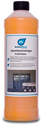 KaiserRein Aluminium-Reiniger Profi Glanz 1L - Effektive Grundreinigung für Alu-Flächen in Industrie, Werkstatt und Fahrzeugen - Werkstattreiniger, Industriereiniger, Fahrzeugreiniger