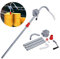 EBTOOLS Pompa Olio Manuale, Pompa Travaso Liquidi a Manovella, Rotativa Olio Barile Pompa Manuale Pompa Gasolio in Lega di Alluminio, 29 L/Min, Pompa per Fusti Manuale