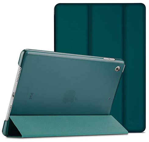 ProCase for iPad 10.2 Case iPad 9th Generation 2021/ iPad 8th Generation 2020/ iPad 7th Generation 2019 Case, iPad Cover 9th Generation Slim Hard Back Smart Cover for 10.2 iPad Case -Emerald