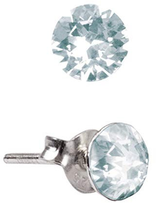 bb Klostermann Ohrenstecker Silber crystal weiß