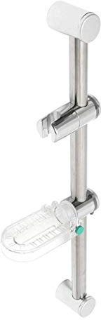 Tubayia Edelstahl Duschstange Wandstange Brausestange Handbrause Stange mit Seifenschale
