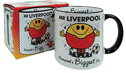 Liverpool Mug Gift - Giant Mug for Mr Liverpools Biggest Fan! Gift Boxed Present idea for Reds Fan Football Merchandise, Ceramic, 500ml