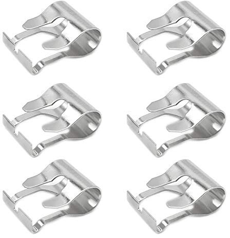 6 PCS Wiper Linkage Clip Metal Wiper Arms Repair Clip Wiper Arms Repair Clip Windshield Connecting Rod Repair Fixing Clip for Car Wiper Motor Linkage Rods Arms