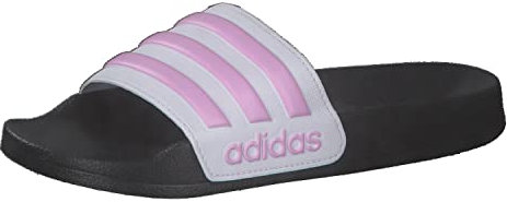 adidas Adilette Shower Slides, Infradito Unisex - Bambini e ragazzi, Cream White Clear Lilac Ftwr White, 31 EU