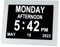 Johnziny Dementia Clock 8 inch, Digital Calendar Day Clock- 8 Alarms Auto-Dim,Extra Large Non-Abbreviated Dementia Alzheimer Memory Loss, Electronic Calendar Digital Wall Clock for Seniors,Elderly