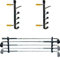 AUXPhome Golf Clubs Organizers Golf Club Display Shelf Golf Clubs Stand Wall Mounted Rack Storage Holder, Golf Club Display Cases Bracket - Holds up to 5 Golf Clubs - No Golf Clubs