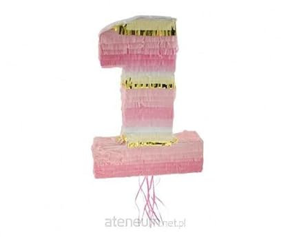Generic Pinata Zahl 1 Rosegold rosa Mädchen