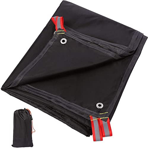 REDCAMP Lona de suelo ultraligera grande e impermeable, refugio de lona de camping resistente, transpirable, ligera, compacta, para camping, senderismo, al aire libre, 300 x 295 cm