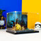 SWDZ Vitrine für Lego Dagobah Jedi Training Diorama 75330, Acryl-Vitrine für Lego 75330 (Modell Nicht im Lieferumfang enthalten), Größe: 35 x 25 x 20 cm (Gemalter Stil)