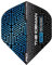 RED DRAGON Gerwyn Price Hardcore Premium Blau und Schwarz Dartflug - 3 Set pro Packung (insgesamt 9 Dart-Flights)