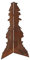ESTEXO Dekosäule Rostsäule Ecksäule Gartendeko Edelrost Säule Rost Dekoration Deko 113 cm