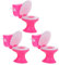 Zerodeko 3 Stücke Mini Toilette Spielzeug 1:12 Puppenhaus Miniatur Bad Toiletten Mini Haus Badmöbel Miniatur Spielzeug Puppen Zubehör Bad Baby Toilette Spielzeug