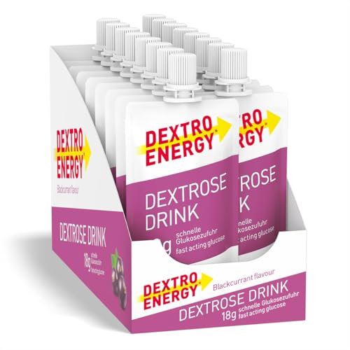 Dextro Energy Dextrose Drink, Blackcurrent Pack of 16