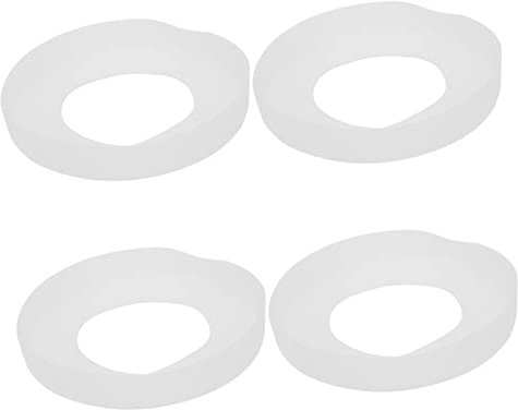 Alipis 4pcs Non-Slip Mug Sleeve Slip Kettle Bottom Sleeve Silicone Coaster for Safe Grip